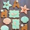Ann Clark Tropical Starfish Cookie Cutter 3.75 Inch Ocean Theme Tin-Plated Steel